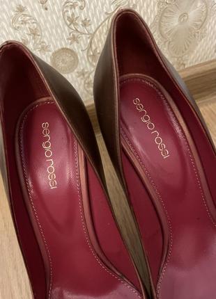 Туфли на высоком каблуке sergio rossi2 фото