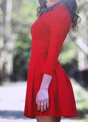 Красное короткое платье women's wear/ выпускное, вечернее платье7 фото