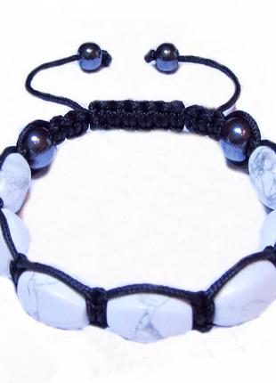 Браслет shamballa с кахолонгом women's happiness1 фото