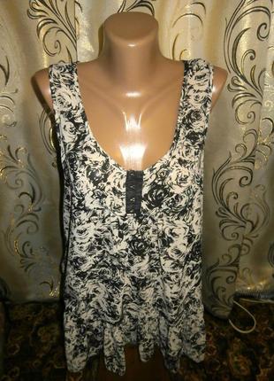 Очень красивая шифоновая туника с цветочным принтом dorothy perkins