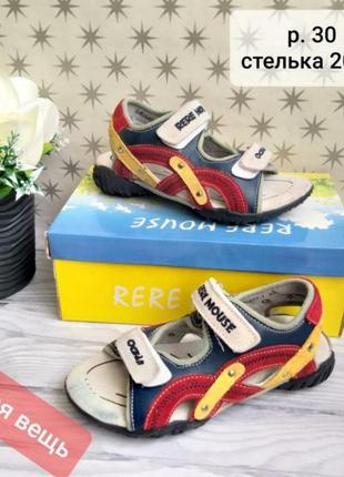 Сандалі босоніжки на хлопчика р. 30