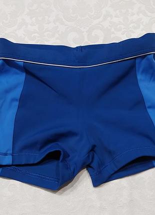 Синие плавки tu шорты для купания на мальчика 5 лет