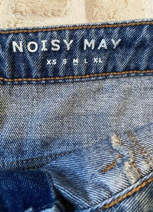 Крутая летняя джинсовая юбка с воланом noisy may3 фото