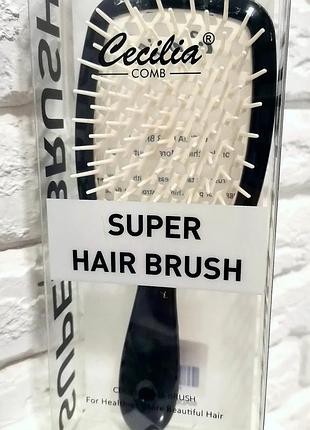 💟гребінець super hair brush cecilia 🖤💟
