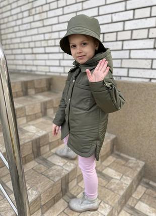 Вітровка сорочка з плащівки та панамка набір для діток2 фото