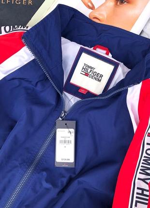 Куртка, вітровка жіноча tommy hilfiger томмі хілфігер оригінал3 фото