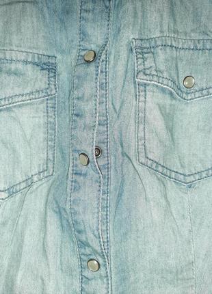 Рубашка джинсовая3 фото