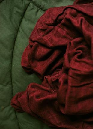 Муслиновая пеленка бордо 120х1201 фото