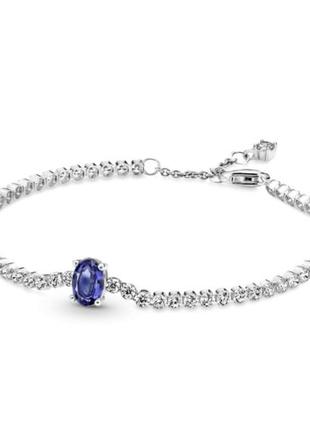 Браслет блестящее паве pаndоrа серебро 925