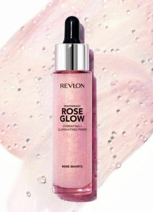 Увлажняющий праймер revlon photoready rose glow hydrating and illuminating primer, 30 мл