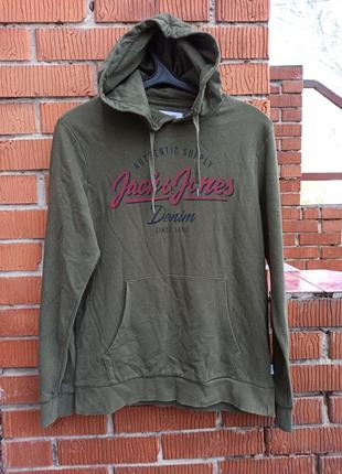 Стильная капюшонка, толстовка, худи jack& jones