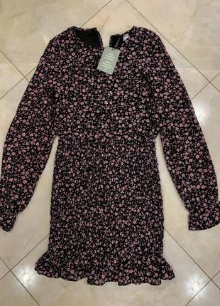 Нова квітчаста сукня h&m 2