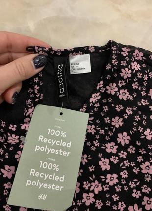 Нова квітчаста сукня h&m 4
