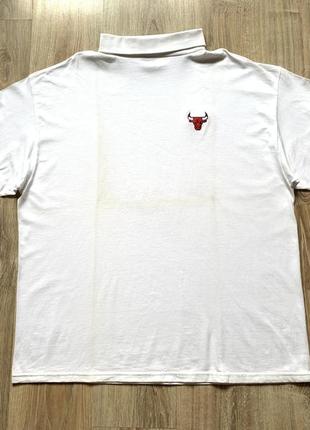 Мужская винтажная хлопковая кофта водолазка с нашивкой гольф chicago bulls vintage2 фото