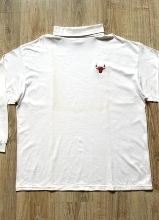 Мужская винтажная хлопковая кофта водолазка с нашивкой гольф chicago bulls vintage9 фото