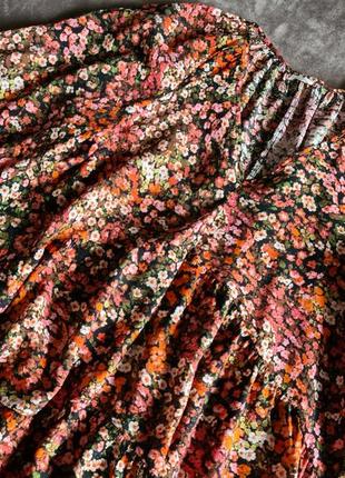Туника платье в мелкий цветочный принт h m5 фото