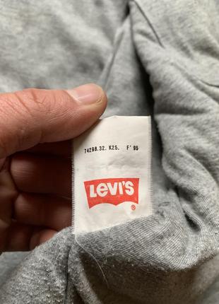 Мужская винтажная куртка ветровка на кнопках levis vintage8 фото