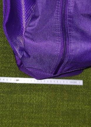 Женская фиолетовая дорожная, спортивная сумка. германия.10 фото