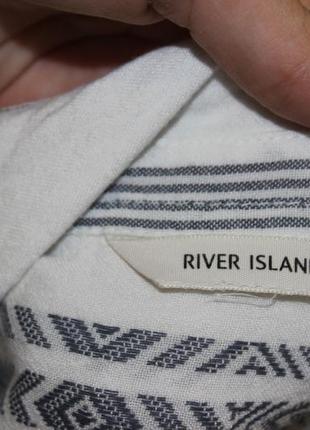 Рубашка в приет river island4 фото