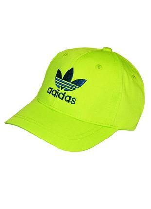 Бейсболка адидас мальчику 1-5 лет 50/52см салатовая