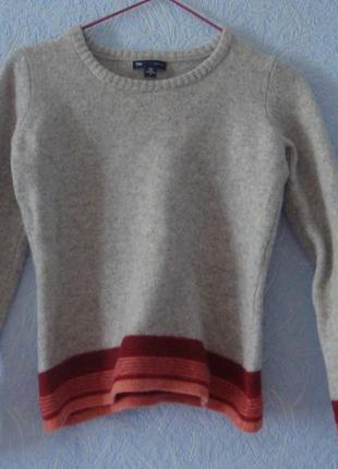 Шерстяной свитер gap, размер s1 фото
