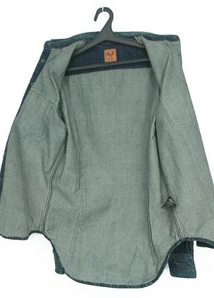 The good genes new york джинсовая рубашка 7