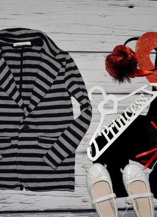 4 - 6 лет 116 см h&m натуральный фирменный пиджак болеро джемпер девочке