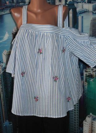 Блуза з вишивкою