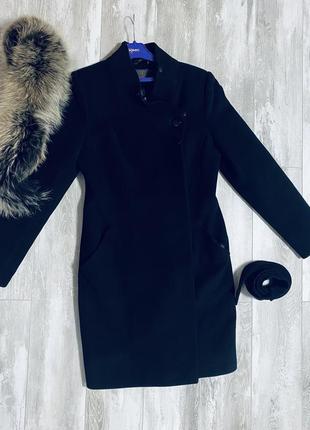 Зимнее пальто с чернобуркой2 фото