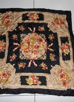 100 шелк шикарный платок - 87х89