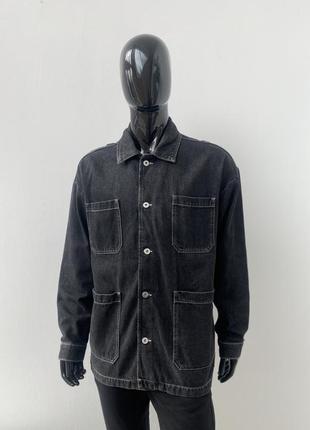 Джинсовий піджак / сорочка collusion jeans jacket