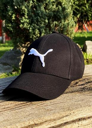 Кепка puma черная мужская / женская