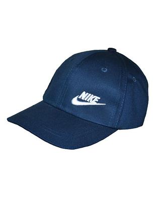 Бейсболка для хлопчика nike 6-12 років 54 см темно-синя