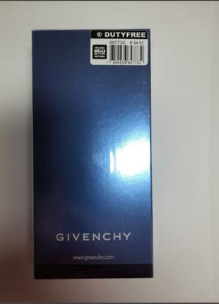 Givenchy blue label оригінальна туалетна вода 100мл парфуми парфум блю лейбл диванши чоловіча туалетна вода2 фото