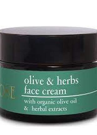 Крем для обличчя з оливковою олією yellow rose olive & herbs face cream1 фото