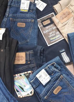 Фирменные молодежные винтажные джинсы wrangler lee voyager.