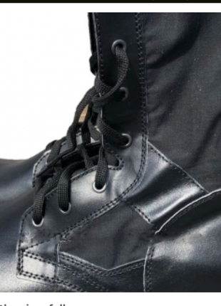 Берцы тактические летние черные ботинки облегченные5 фото