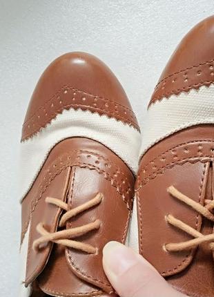 Нюанс! женские кожаные туфли броги atmosphere англия оригинал