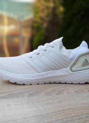 Жіночі кросівки adidas ultraboost 2020 білі / кросівки білі4 фото