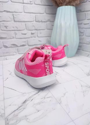 Класні кросівки для дівчаток 🌷 текстильні спортивні кросівочки2 фото