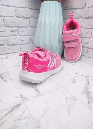 Класні кросівки для дівчаток 🌷 текстильні спортивні кросівочки6 фото
