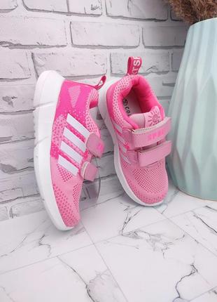 Класні кросівки для дівчаток 🌷 текстильні спортивні кросівочки8 фото