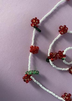 Набір прикрас з калиною🌸