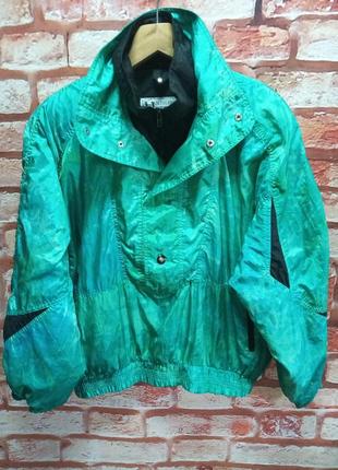 Куртка ветровка анорак винтажная рубеж 80-90х4 фото