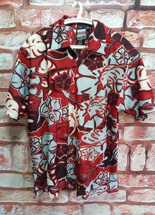 Сорочка сітка brunotti квітчаста