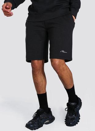 Шорти boohoo tall man script jersey