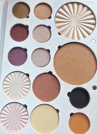 Палiтра ofra professional makeup pro palette glow5 фото