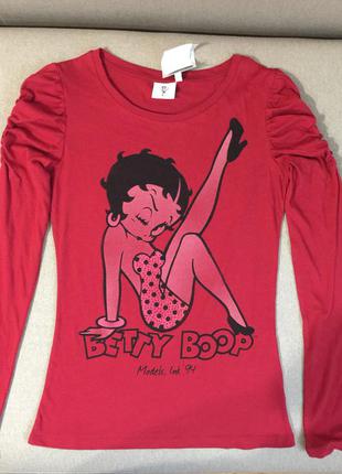 Лонгслив, футболка с длинными рукавами betty boop3 фото