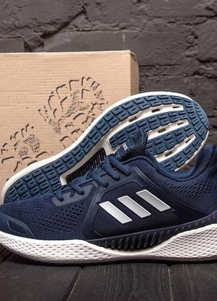 Чоловічі кросівки літні сітка blue adidas