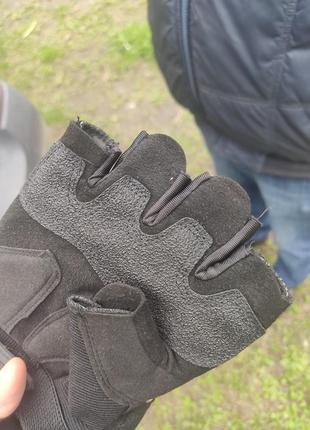 Перчатки тактические с открытыми пальцами mechanix4 фото